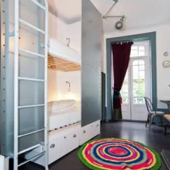 Nasoni Guest Hostel Стандартный номер 2 отдельными кровати (общая ванная комната) фото 3