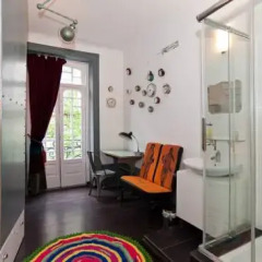 Nasoni Guest Hostel Стандартный номер 2 отдельными кровати (общая ванная комната)