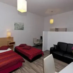 Апартаменты Queens Apartments Студия с различными типами кроватей