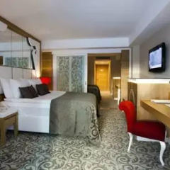 Q Premium Resort 4* Стандартный семейный номер с двуспальной кроватью