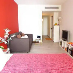 Отель Chic Rentals Centro Улучшенная студия с различными типами кроватей