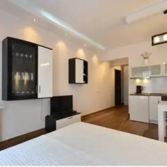 Апартаменты Dom & House - Apartments Waterlane Студия с различными типами кроватей фото 16