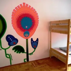 Kogut czy Kura Hostel Кровать в общем номере с двухъярусными кроватями фото 5