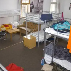 Rixpack Hostel Neukölln Кровать в общем номере с двухъярусной кроватью фото 2
