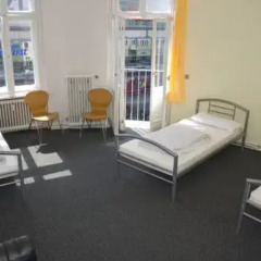 Rixpack Hostel Neukölln Кровать в общем номере с двухъярусной кроватью фото 27