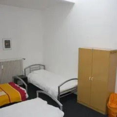 Rixpack Hostel Neukölln Кровать в общем номере с двухъярусной кроватью фото 26