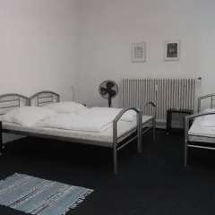 Rixpack Hostel Neukölln Кровать в общем номере с двухъярусной кроватью фото 22