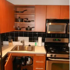 Отель Allcity Flats at Dupont Circle Студия с различными типами кроватей фото 6