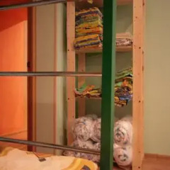Big Bang Hostel Кровать в общем номере с двухъярусной кроватью фото 11