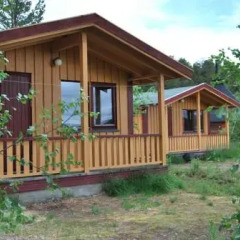 Отель Karasjok Camping Стандартный номер с различными типами кроватей