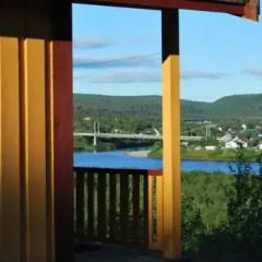 Отель Karasjok Camping Стандартный номер с различными типами кроватей фото 3