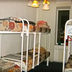 Хостел Достоевский Кровать в общем номере с двухъярусными кроватями фото 43