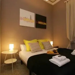 Апартаменты Barcino Apartments Кровать в общем номере фото 19