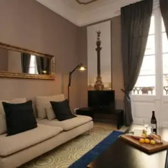 Апартаменты Barcino Apartments Кровать в общем номере фото 11