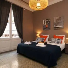Апартаменты Barcino Apartments Кровать в общем номере фото 25