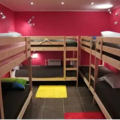 Hostel Golyanovo Кровать в мужском общем номере с двухъярусной кроватью