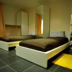 Hostel Golyanovo Кровать в мужском общем номере с двухъярусной кроватью фото 13