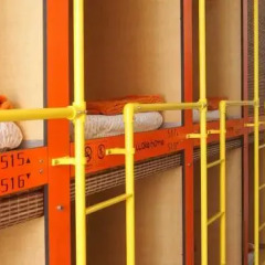 Woke Home Capsule Hostel Кровать в общем номере с двухъярусной кроватью фото 7