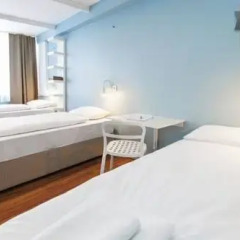 Caupo Hostel Кровать в общем номере с двухъярусной кроватью фото 13