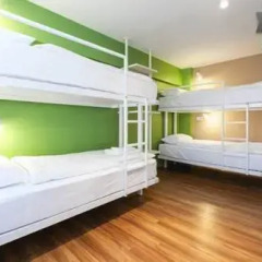 Caupo Hostel Кровать в общем номере с двухъярусной кроватью фото 5