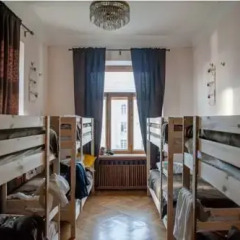 Z-Hostel Кровать в общем номере с двухъярусной кроватью фото 4
