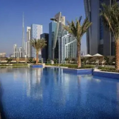 Отель JW Marriott Marquis Dubai 5* Представительский номер с различными типами кроватей фото 8