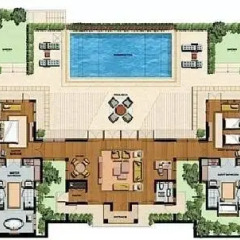 Отель Sofitel Singapore Sentosa Resort & Spa 5* Вилла с различными типами кроватей фото 14