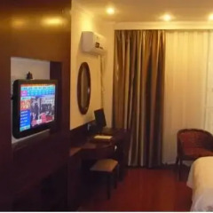 GreenTree Inn Jiangxi Jiujiang Shili Avenue Business Hotel 2* Номер Бизнес с 2 отдельными кроватями