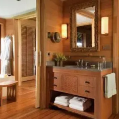 Отель Four Seasons Resort Bora Bora 5* Бунгало с различными типами кроватей фото 17