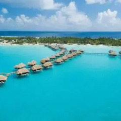 Отель Four Seasons Resort Bora Bora 5* Бунгало с различными типами кроватей фото 21