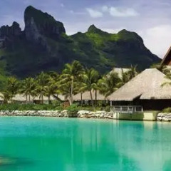 Отель Four Seasons Resort Bora Bora 5* Бунгало с различными типами кроватей фото 6