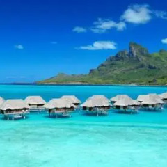 Отель Four Seasons Resort Bora Bora 5* Бунгало с различными типами кроватей фото 20