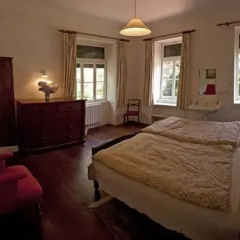 Отель Quinta das Colmeias 3* Коттедж разные типы кроватей фото 19