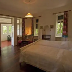 Отель Quinta das Colmeias 3* Коттедж разные типы кроватей фото 7