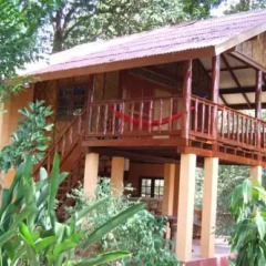 Отель Jungle House at Siboya Bungalows Бунгало с различными типами кроватей фото 13