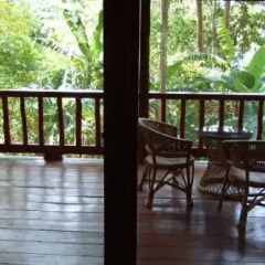 Отель Jungle House at Siboya Bungalows Бунгало с различными типами кроватей фото 16