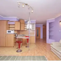 Апартаменты Fletkom Apartments on 50 Let VLKSM Street Апартаменты разные типы кроватей