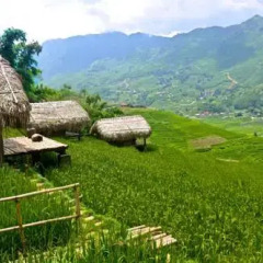 Отель H'mong Mountain Retreat 2* Бунгало с различными типами кроватей фото 9