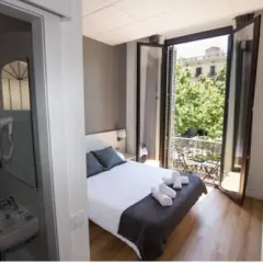 Отель Hostalin Barcelona Gran Via 3* Стандартный номер с различными типами кроватей