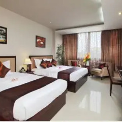 Dong Du Hotel 3* Люкс с различными типами кроватей фото 4