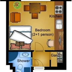 Апартаменты Dream Homes Studio Bem Студия фото 2
