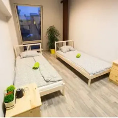 Fabrika Hostel Стандартный номер с 2 отдельными кроватями фото 7