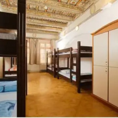 Hostel Santini Prague Кровать в общем номере с двухъярусной кроватью фото 8