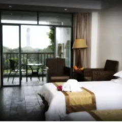 Отель Nanshan Leisure Villas 4* Стандартный номер с 2 отдельными кроватями фото 2