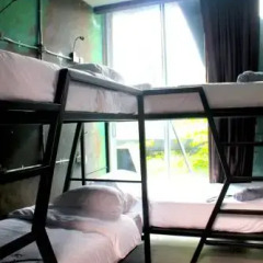 Thrive The Hostel Кровать в общем номере фото 13