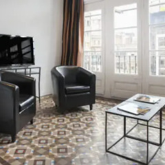 Апартаменты Barcelona Apartment Val Улучшенные апартаменты с различными типами кроватей фото 6