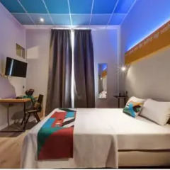 Отель COLORS Central Ladadika 3* Номер категории Эконом с различными типами кроватей фото 2