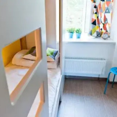 Graffiti L Hostel Кровать в мужском общем номере фото 9
