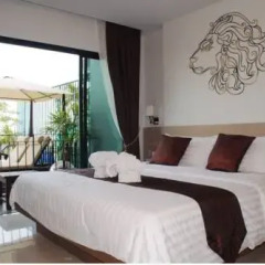 Апартаменты Zodiac Seaview@Patong Apartment Service Улучшенный номер с различными типами кроватей фото 15
