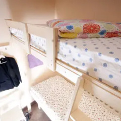 Hostel Simba on Gagarinsky Кровать в общем номере с двухъярусными кроватями фото 6